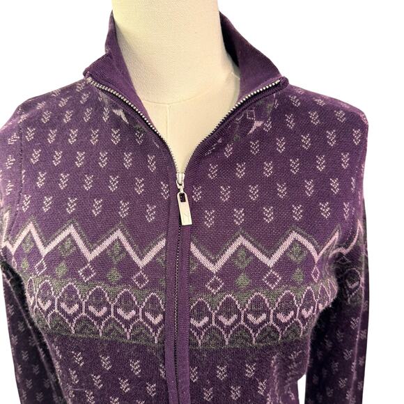 Neve Natalie full zip purple size small - Picture 3 of 8